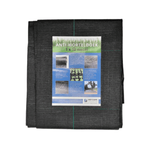 Anti-worteldoek kopen 10 m², afmeting 1 op 10 m - Jatu.be webshop voor tuin- en bodemproducten